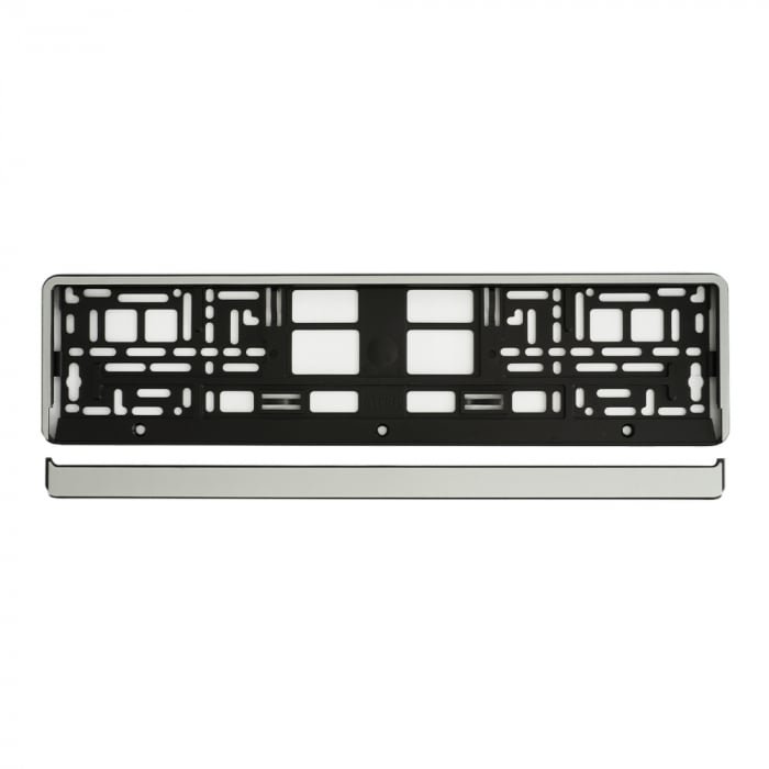 Suport Numar Inmatriculare Mega Drive Chrome 1 Buc [1]