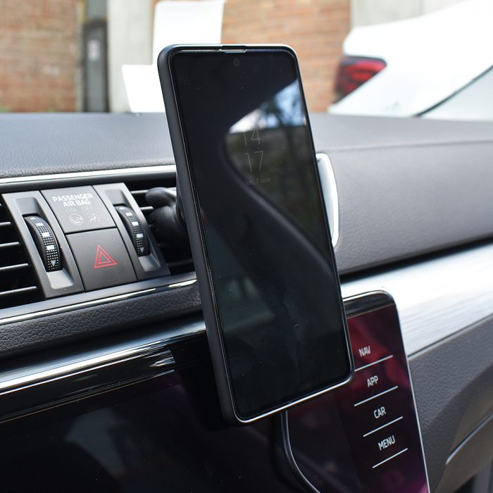 Suport Telefon Magnetic Auto Cu Fixare In Grila De Ventilatie Si Rotatie 360 [3]