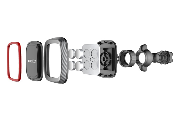 Suport Telefon Magnetic Auto Cu Fixare In Grila De Ventilatie Si Rotatie 360 [6]