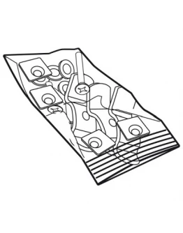 Suruburi prindere placa SHAD D1B40BOR for SH58X/SH59X/SH50/SH48/SH45/SH39/SH42/SH46/SH44 [1]