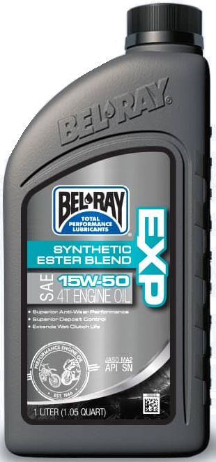 Ulei de motor Bel-Ray EXP SYNTHETIC ESTER BLEND 4T 15W-50 1 l [1]