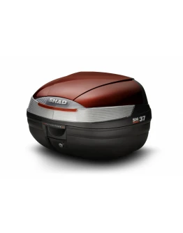 Top case cu capac colorat SHAD SH37 Rosu [1]