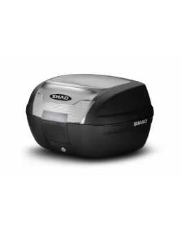 Top case cu capac colorat SHAD SH40 argintiu [1]