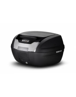 Top case cu capac colorat SHAD SH40 black metal [1]