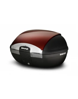 Top case cu capac colorat SHAD SH45 Rosu [1]