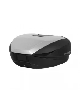 Top case SHAD SH59X cu spatar - Negru/aluminiu [1]