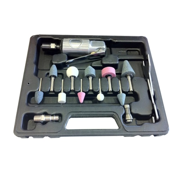 Trusa De 16 Piese Cu Polizor Drept Pneumatic Jbm [3]