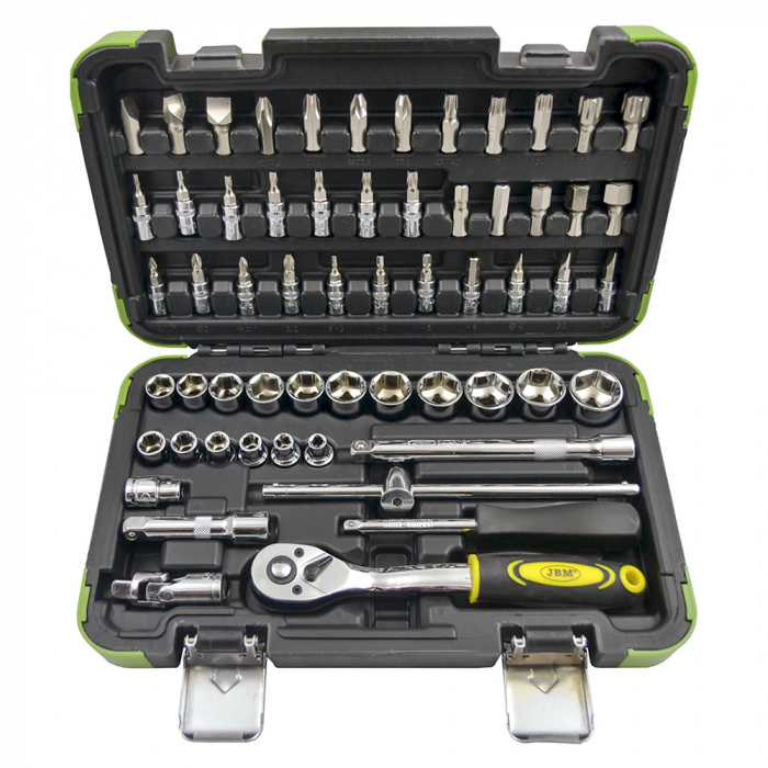 Trusa De Tubulare Hexagonale De 3-8` Cu 59 Piese Jbm [1]