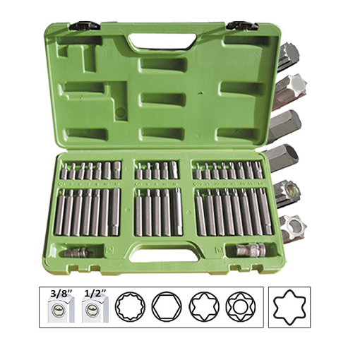 Trusa Speciala Cu 40 Capete Surubelnita Pentru Suruburi Torx 12-6 Fete Jbm [1]