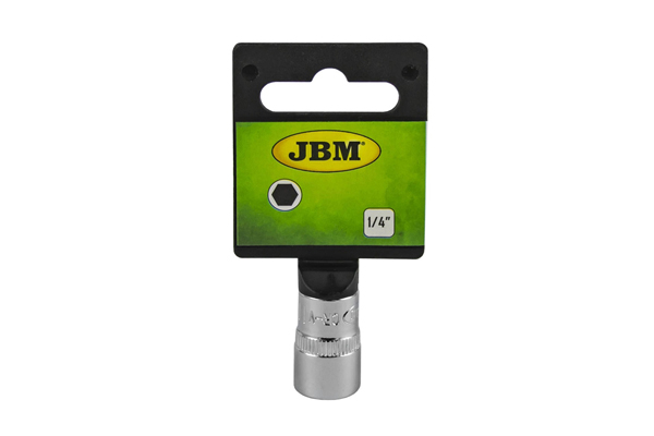 Tubulara Hexagonala Cromata 1/4` 4.5 Mm Jbm [1]