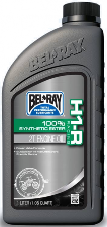 Ulei de motor Bel-Ray H1-R RACING 100% SYNTHETIC ESTER 2T 1 l [1]