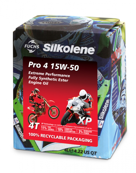 Ulei de motor SILKOLENE PRO 4 15W-50 - XP 601451461 4 l [1]