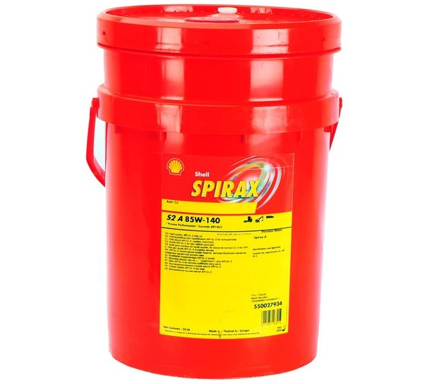 Ulei diferential SHELL SPIRAX S2 A 85W140, pentru echipamente grele, volum 20 litri [1]