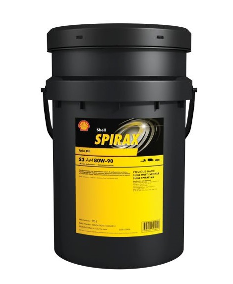 Ulei diferential SHELL SPIRAX S3 AM 80W90, volum 20 litri [1]