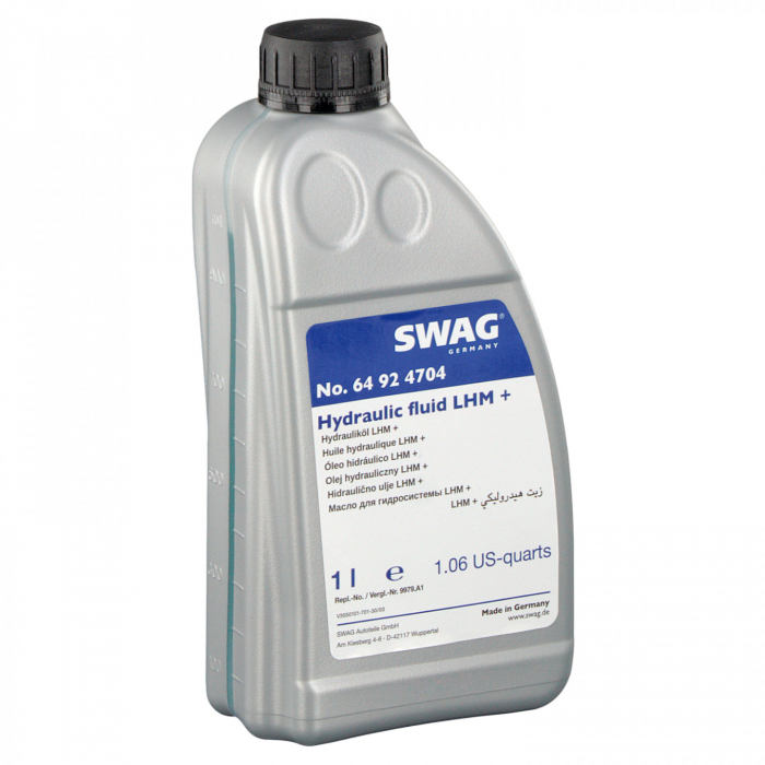 Ulei hidraulic SWAG Hydraulic Fluid LHM Plus 64 92 4704, verde, volum 1 litru [1]