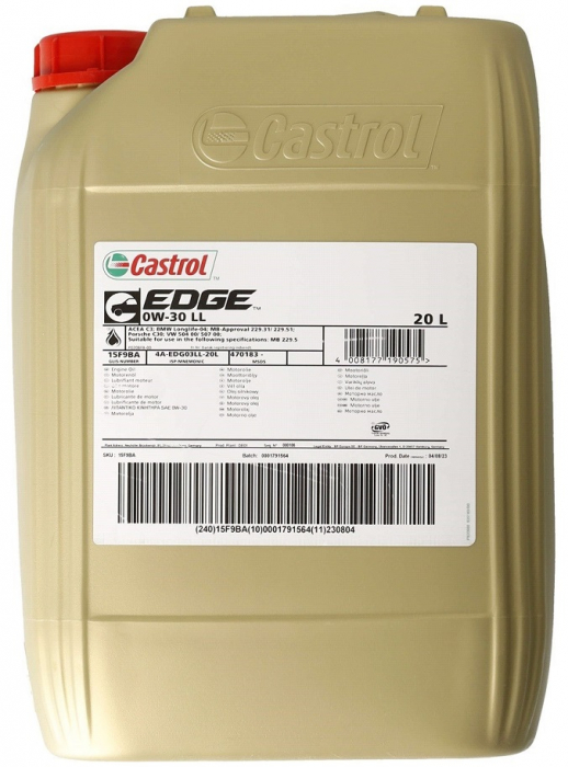 Ulei motor CASTROL EDGE LongLife II 0W30 1502C0 20L [1]