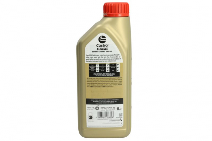Ulei Motor Castrol Edge Turbo Diesel 5W40 1L [2]