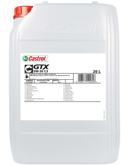 Ulei motor CASTROL GTX C3 5W30 15DAFE 20L [1]