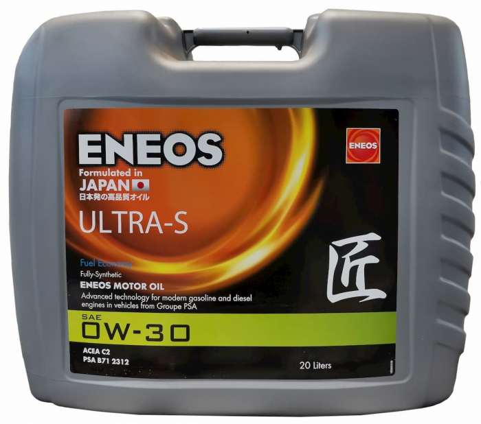 Ulei motor ENEOS ULTRA-S 0W30 E.US0W30/20 20L [1]