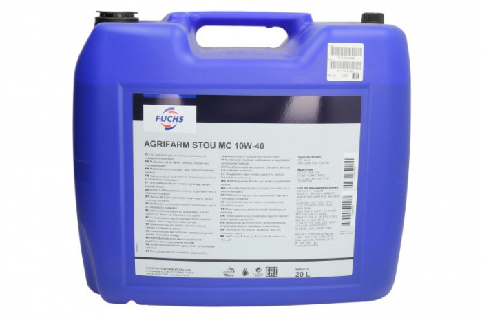 Ulei motor FUCHS AGRIFARM STOU MC 10W40 20L [1]