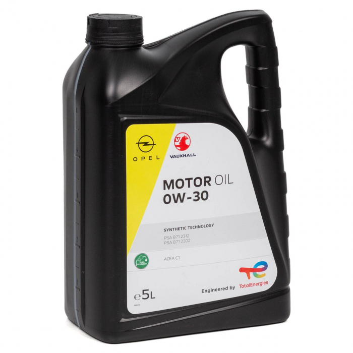Ulei motor GM OPEL/CHEVROLET 0W30 1684531180, ACEA C1, PSA B712312, B7123020 5L [1]