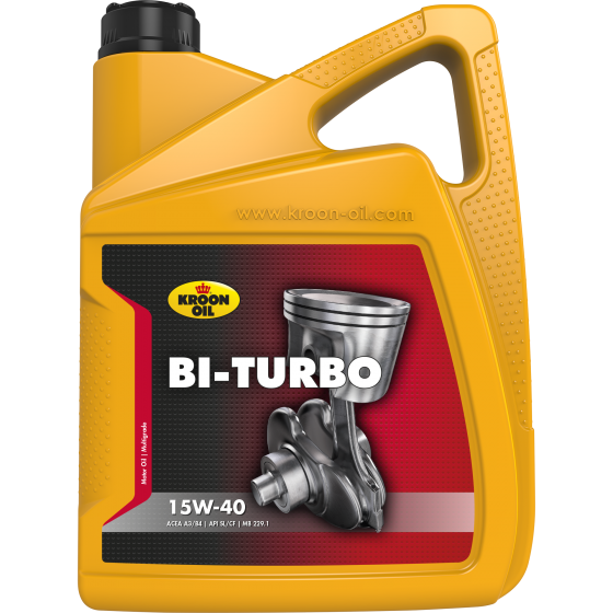 Ulei motor KROON OIL Bi-Turbo 15W40 00328, volum 5 litri, mineral [1]