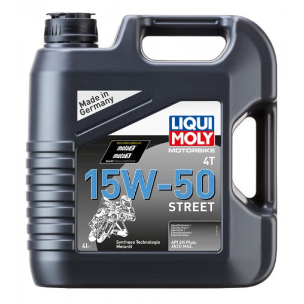 Ulei motor Liqui Moly Motorbike 4T 15W-50 Street 4L [1]