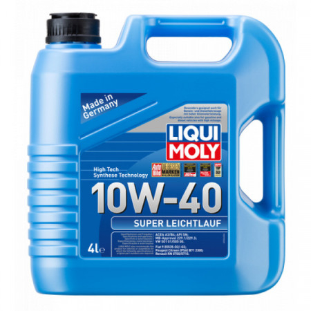 Ulei motor Liqui Moly Super Leichtlauf 10W-40 (2625) (9504) 4L [1]