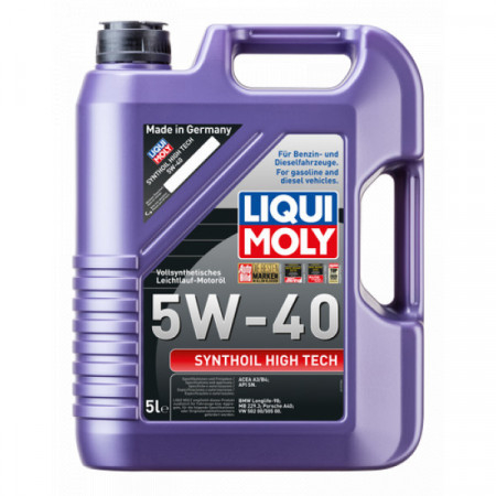 Ulei motor Liqui Moly Synthoil HIGH TECH 5W-40 (3701) (1307) (1856) 5L [1]