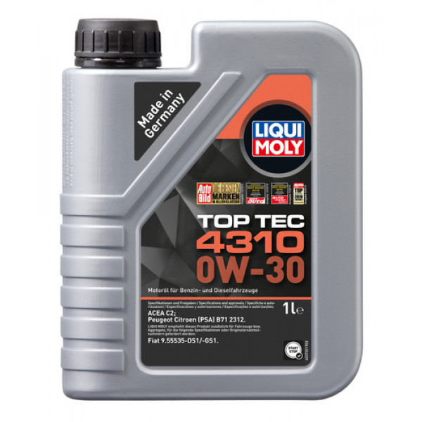 Ulei motor Liqui Moly Top Tec 4310 0W-30 [1]