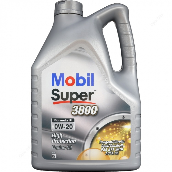 Ulei motor MOBIL Super 3000 Formula P 0W20 4L [1]