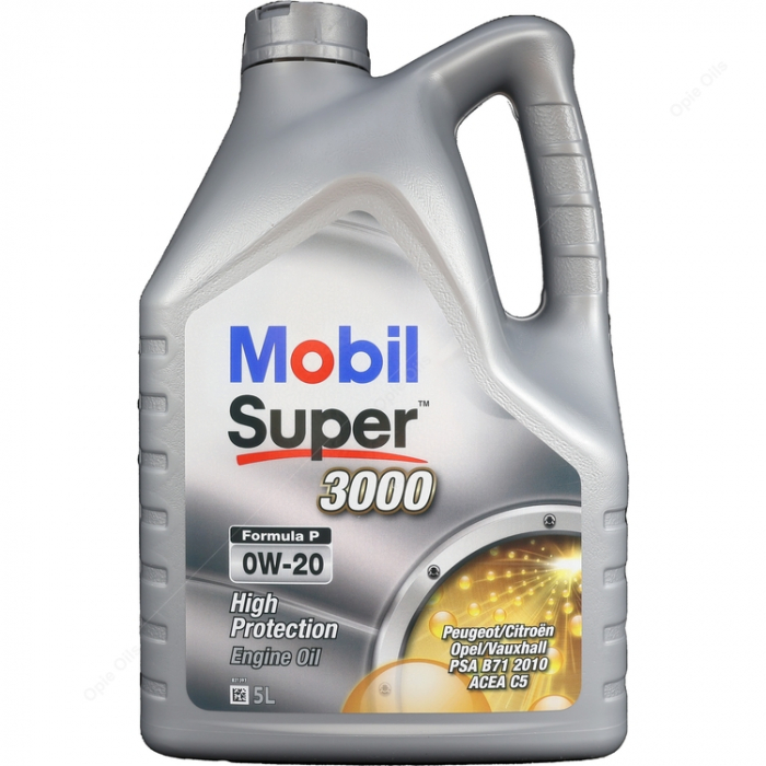 Ulei motor MOBIL Super 3000 Formula P 0W20 5L [1]