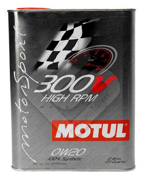 Ulei motor MOTUL 300V HIGH RPM 0W20 2L [1]