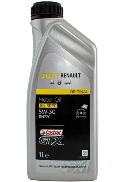 Ulei motor Renault - Castrol GTX RN0720 5W30 1L [1]