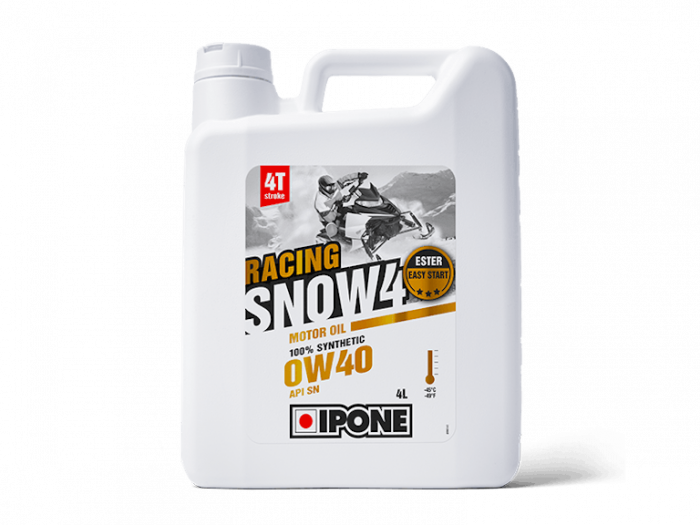 Ulei motor snowmobil  IPONE SNOW RACING 4T 0W40 4L [1]