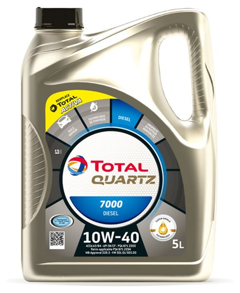 Ulei motor Total Quartz 7000 Diesel 10W40 5L [1]