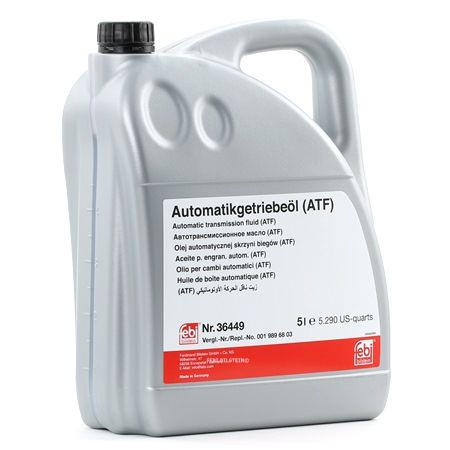 Ulei pentru cutie automata FEBI BILSTEIN ATF MB14 36449, volum 5 Iitri, rosu [1]