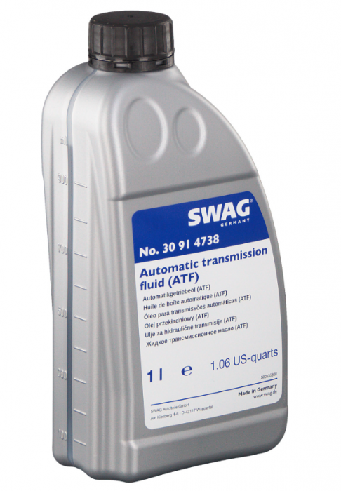 Ulei pentru cutie automata SWAG 30 91 4738, culoare galben, volum 1 litru [1]