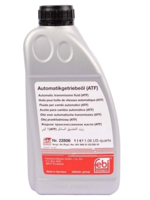 Ulei pentru cutie viteze automata FEBI BILSTEIN ATF Dexron III 22806, rosu, volum 1 litru [1]