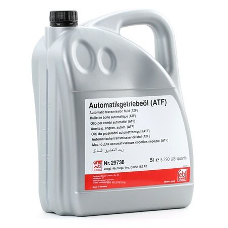 Ulei pentru cutie viteze automata FEBI BILSTEIN ATF IV 29738, volum 5 litri, galben [1]