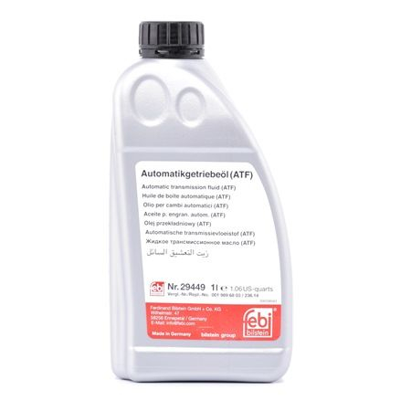 Ulei pentru cutie viteze automata FEBI BILSTEIN ATF MB14 29449, volum 1 litru, rosu [1]