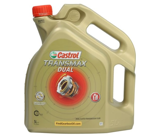 Ulei pentru cutie viteze DSG dublu ambreaj CASTROL Transmax Dual 15D917, volum 5 litri, sintetic [1]