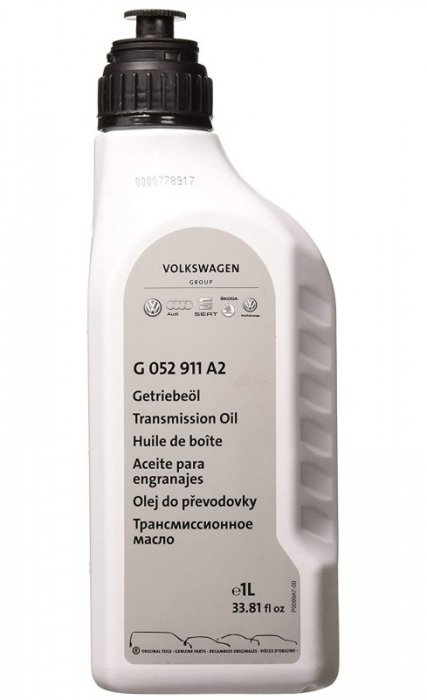 Ulei pentru cutie viteze manuala cu 5/6 trepte VW Group G052911A2 75W90, volum 1 litru, VW 501 50, GL-5 [1]