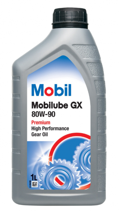 Ulei pentru cutie viteze manuala MOBIL MOBILube GX 142806 80W90, API GL-4, volum 1 litru [1]