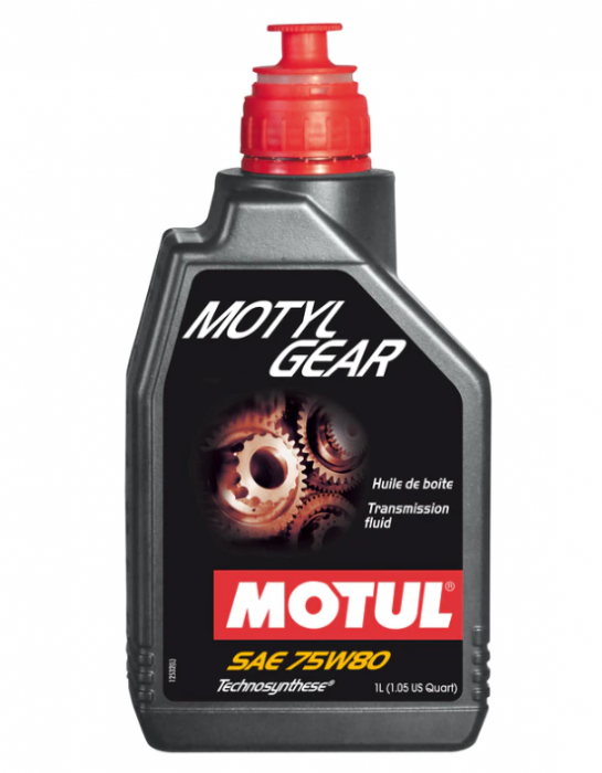 Ulei pentru cutie viteze manuala MOTUL MOTYLGEAR SAE 75W80, volum 1 litru, sintetic [1]