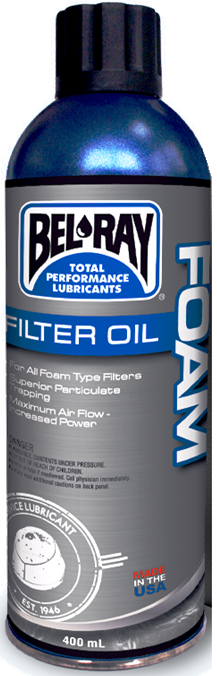 Ulei pentru filtrul de aer Bel-Ray FOAM FILTER OIL (spray 400ml) [1]