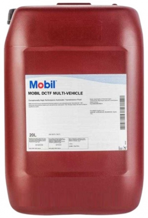Ulei pentru transmisie auto cu dublu ambreiaj MOBIL DCTF Multi Vehicle 156317, volum 20 litri, sintetic [1]