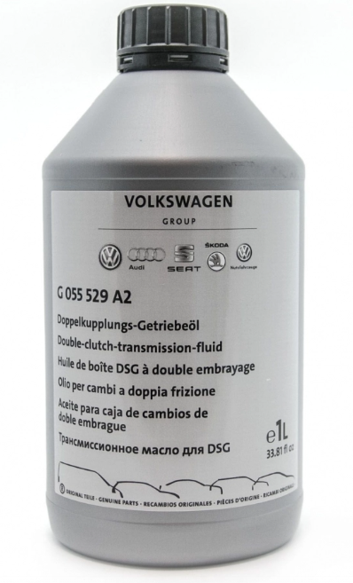 Ulei pentru transmisie automata VW Group ATF-DCT G055529A2, volum 1 litru, VW DCTF-2, VW TL 52529-C, pentru transmisie cu dublu-ambreiaj DSG-7 [1]