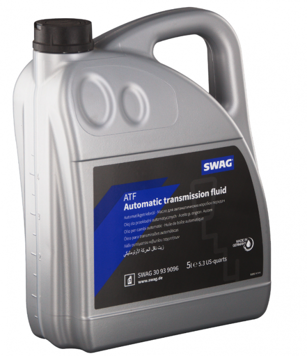 Ulei pentru transmisie automata ZF 6/8 trepte SWAG ATF 3+ 30 93 9096, volum 5 litri, culoare verde [1]