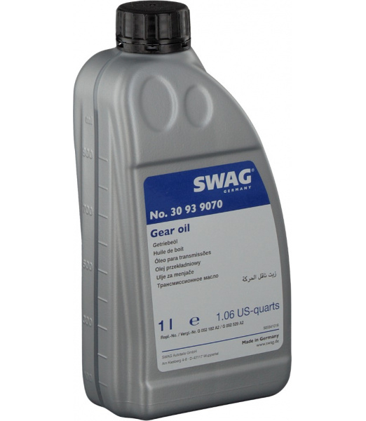 Ulei pentru transmisie cutie automata DSG 6/7 trepte SWAG Gear Oil 30 93 9070, volum 1 litru, culoare galben [1]